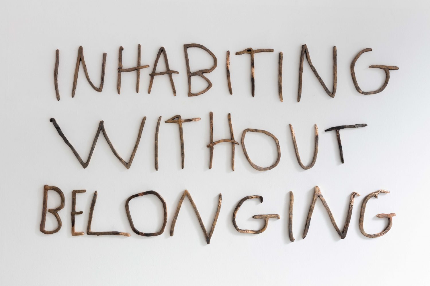 Inhabiting without belonging