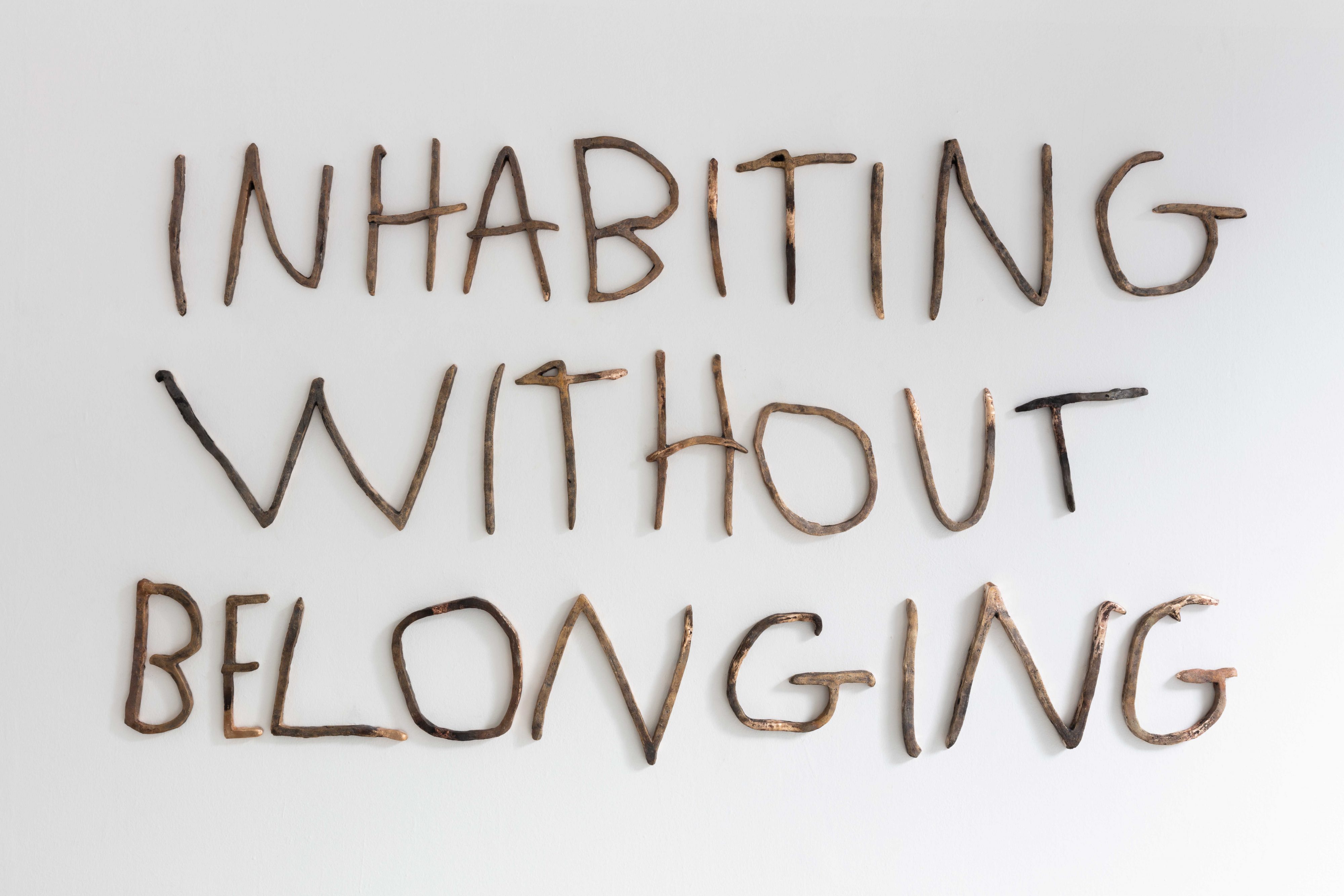 Inhabiting without belonging