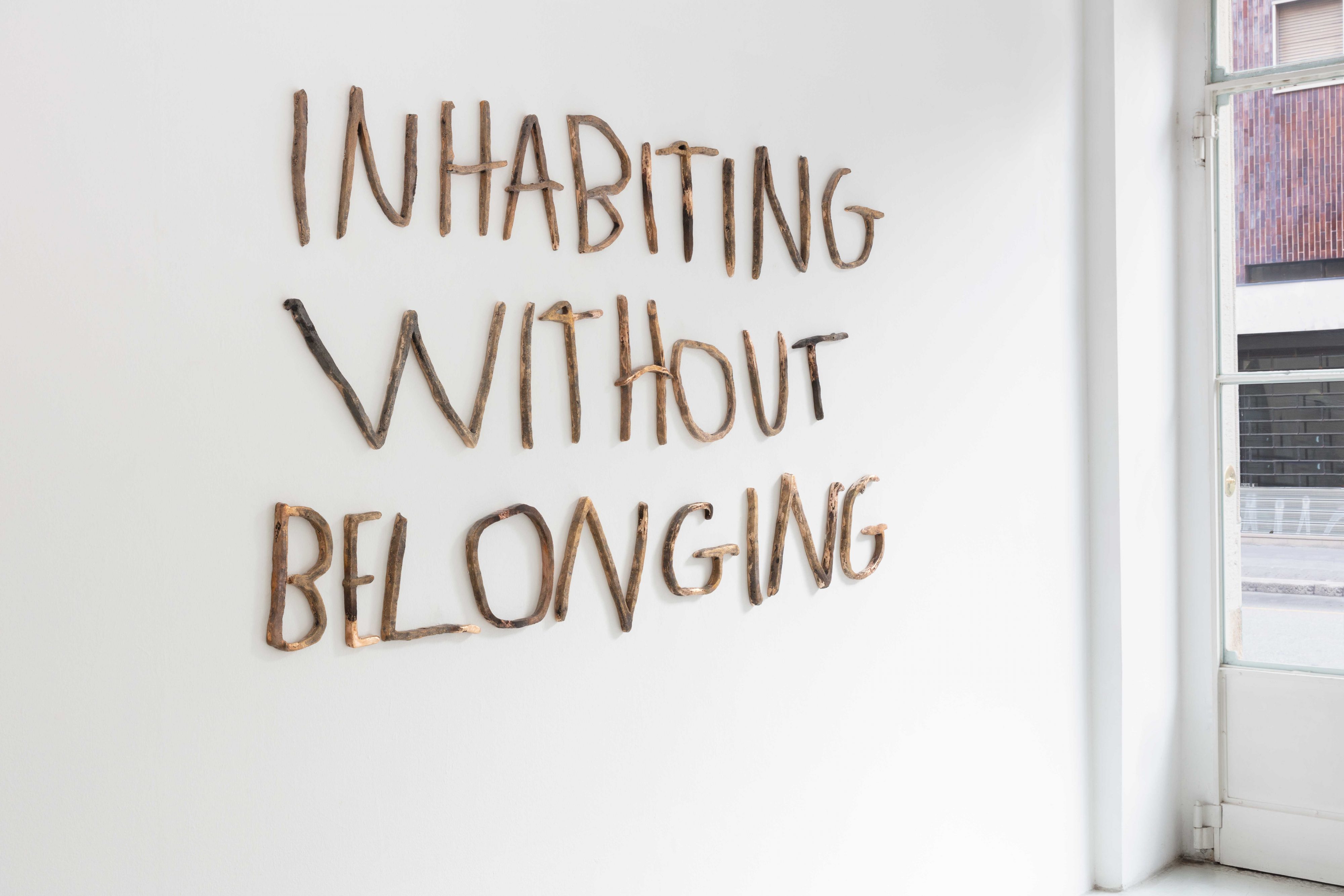 Inhabiting without belonging